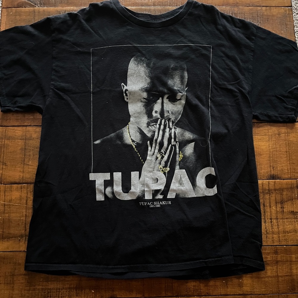 Zumiez Black Tupac Graphic Tee